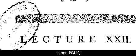 . Inglese: Fleuron dal libro: un corso di anatomo-fisiologico lezioni sulla struttura umana e animale; oeconomy intervallati con varie note critiche, estratto da memorie, le operazioni della società accademiche, &c. e osservazioni patologiche dedotta dalla le dissezioni di corpi morbosa. Compreso ciò che è più prezioso nelle opere di tutti gli eminenti professori su questi argomenti. In particolare Winslow, Haller, Ruysch, Morgagni, Monro, Heister, &c. Illustrata con un compendio storico del luogo, il progresso e le scoperte che sono state fatte nell'animale Oeconomy, gradualmente Foto Stock