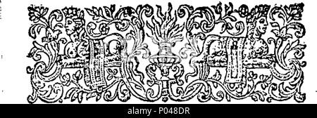 . Inglese: Fleuron dal libro: una collezione completa di signorile e geniale conversazione, secondo il più educato modalità e il metodo attualmente utilizzato a corte e nelle migliori aziende di Inghilterra. In tre finestre di dialogo. Da Simon Wagstaff, Esq; 66 una collezione completa di signorile e geniale conversazione Fleuron N002069-5 Foto Stock