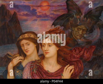 . La visione . 1914. Evelyn de Morgan (1855-1919) nomi alternativi Evelyn Pickering Descrizione pittore inglese Data di nascita e morte 30 Agosto 1855 2 maggio 1919 Luogo di nascita e morte Londra London sede di lavoro Inghilterra competente controllo : Q235903 VIAF: 79482643 ISNI: 0000 0001 0992 3491 ULAN: 500115470 LCCN: N90695518 GND: 123511941 WorldCat 32 Evelyn de Morgan - la visione, 1914 Foto Stock