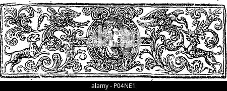 . Inglese: Fleuron dal libro: Una compendiosa o briefe esame di certayne reclami ordinari di diuers dei nostri connazionali in questi nostri dayes: che sebbene siano in qualche parte vnjust e friuolous, eppure sono tutti a titolo del dialogo, accuratamente discussa da William Shakespeare, gentiluomo. 57 UNA compendiosa o briefe esame di certayne reclami ordinari di diuers dei nostri connazionali in questi nostri dayes- che sebbene siano in alcuni Fleuron T030963-5 Foto Stock