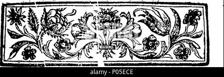 . Inglese: Fleuron dal libro: una dedizione di un grande uomo, concernente le dediche. Scoprire, tra gli altri meravigliosi segreti, quale sarà presente la postura degli affari di un migliaio di anni quindi. 79 Una dedica ad un grande uomo, concernente le dediche Fleuron N000368-3 Foto Stock