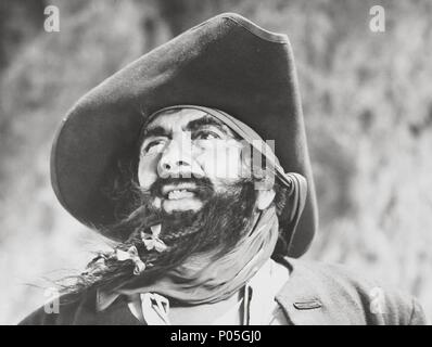 Pellicola originale titolo: BLACKBEARD, il pirata. Titolo inglese: BLACKBEARD, il pirata. Regista: RAOUL WALSH. Anno: 1952. Stelle: ROBERT NEWTON. Credito: RKO / Album Foto Stock