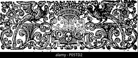 . Inglese: Fleuron dal libro: una piena e leale discussione delle pretese dei dissidenti, all'abrogazione della prova sacramentale. 100 una piena e leale discussione delle pretese dei dissidenti, all'abrogazione della prova sacramentale Fleuron T104015-2 Foto Stock