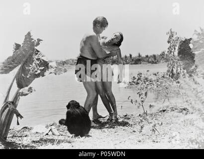 Pellicola originale titolo: TARZAN E LE SIRENE. Titolo inglese: TARZAN E LE SIRENE. Regista: robert FLOREY. Anno: 1948. Stelle: Johnny Weissmuller. Credito: RKO / Album Foto Stock