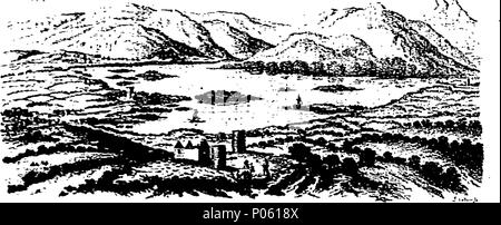 . Inglese: Fleuron dal libro: una descrizione di Killarney. 84 Una descrizione di Killarney. Fleuron T031675-2 Foto Stock