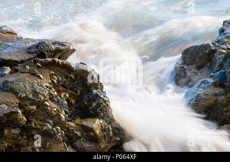 Golfo del Bengala e sul Mare delle Andamane, Chidiya Tapu, Port Blair, Andaman e Nicobar Foto Stock