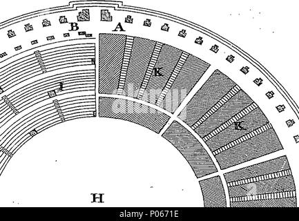 . Inglese: Fleuron dal libro: una dissertazione su antient tragedia. 95 una dissertazione su antient tragedia. Fleuron T076763-6 Foto Stock