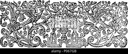 . Inglese: Fleuron dal libro: una dissertazione su II. Kings, x. 22. tradotto dal latino di Rabbi C*****d. Con una dedizione, prefazione, e postscript critico ed esplicativo. Dal traduttore. 96 UNA DISSERTAZIONE SU II Fleuron T115022-1 Foto Stock