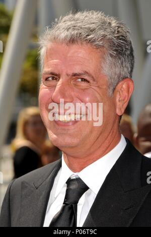 Los Angeles, CA, Stati Uniti d'America. Xii Sep, 2009. ANTHONY BOURDAIN assiste la 61st annuale Creative Arts Emmy Awards che si è tenuto presso il Nokia Theatre LA LIVE. Credito: Byron Purvis/AdMedia/ZUMA filo/Alamy Live News Foto Stock