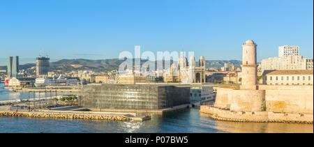 Panorama di Marsiglia, Francia Foto Stock