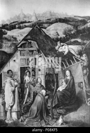 . L Adorazione dei Magi. circa 1501-1600 271 Dopo Jheronimus Bosch 030 Foto Stock