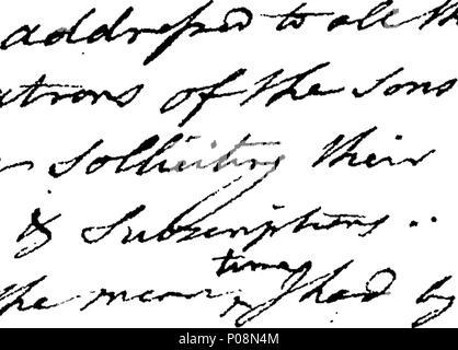 . Inglese: Fleuron dal libro: una lettera al p. Samuel Dennis, D. D. vicecancelliere di Oxford e Presidente del Collegio S. Giovanni: in risposta ad una lettera firmata Vindex, il St James cronaca del XVI di ottobre 1783. Dal Rev. Philip garrese, D.D. 125 una lettera al Rev Fleuron N019720-2 Foto Stock