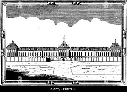. Inglese: Fleuron dal libro: un nuovo e compleat storia e di sondaggio della città di Londra e di Westminster, il borough di Southwark, e parti adiacenti; fin dai primi conti, all'inizio dell'anno 1770. ... 140 Un nuovo e compleat storia e di sondaggio della città di Londra e di Westminster Fleuron T174314-49 Foto Stock