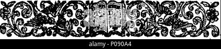. Inglese: Fleuron dal libro: anfitrione. Comedie. Par Monsieur De Moliere. Amphitryon. Una commedia. Dal francese di Moliere. 284 anfitrione. Comedie. Par Monsieur De Moliere. Amphitryon. Una commedia. Dal francese di Moliere. Fleuron T064110-16 Foto Stock