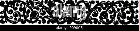 . Inglese: Fleuron dal libro: anfitrione. Comedie. Par Monsieur De Moliere. Amphitryon. Una commedia. Dal francese di Moliere. 284 anfitrione. Comedie. Par Monsieur De Moliere. Amphitryon. Una commedia. Dal francese di Moliere. Fleuron T064110-8 Foto Stock