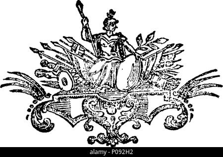 . Inglese: Fleuron dal libro: un nuovo inglese introduzione alla lingua latina. O un breve, globale, pianura, e metodica conto di ciò che si riferisce a ciascuna parte del discorso. Con riferimenti esplicativi; e anche molti utili note, migliorare ulteriormente le norme; parte del quale sono collocati alla fine a titolo dell'appendice. Ai quali si sono aggiunti un catalogo alfabetico dei termini grammaticali spiegare'd, e venti sette esercizi pratici; per provare lo studioso della sentenza e migliorare lui nella maggior parte essenziale degli articoli contenuti nell'introduzione. Per l'uso di scuole. 147 Un nuovo inglese introduzione a Foto Stock