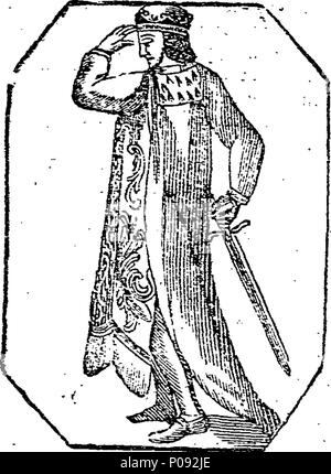 . Inglese: Fleuron dal libro: un nuovo emblema degli annali della Gran Bretagna: o, una succinta, imparziale storia dell'Inghilterra, dal periodo più remoti di intelligence per la conclusione della precedente guerra. Contenente un soddisfacente conto di ogni ricorrenza interessanti e carattere memorabile, rispetto alla storia inglese, sia in patria che all'estero. In particolare la sua origine; i progressi del suo impero; le leggi civili e religiosi dello stabilimento; le varie operazioni di notevole, navali e militari; con le transazioni dei più celebri personaggi che si sono distinti in un politico, Ecclesi Foto Stock