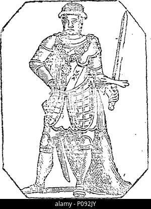 . Inglese: Fleuron dal libro: un nuovo emblema degli annali della Gran Bretagna: o, una succinta, imparziale storia dell'Inghilterra, dal periodo più remoti di intelligence per la conclusione della precedente guerra. Contenente un soddisfacente conto di ogni ricorrenza interessanti e carattere memorabile, rispetto alla storia inglese, sia in patria che all'estero. In particolare la sua origine; i progressi del suo impero; le leggi civili e religiosi dello stabilimento; le varie operazioni di notevole, navali e militari; con le transazioni dei più celebri personaggi che si sono distinti in un politico, Ecclesi Foto Stock