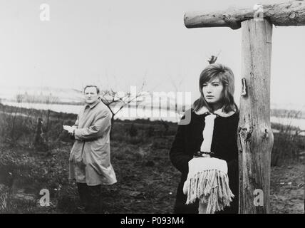 Pellicola originale titolo: IL DESERTO ROSSO. Titolo inglese: DESERTO ROSSO. Regista: Michelangelo Antonioni. Anno: 1964. Stelle: Richard Harris; Monica Vitti. Credito: FILM/DUEMILA FEDERIZ/FRANCO RIZ / Album Foto Stock