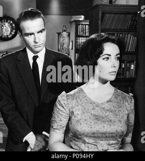 Pellicola originale titolo: improvvisamente la scorsa estate. Titolo inglese: improvvisamente la scorsa estate. Regista: Joseph L. MANKIEWICZ. Anno: 1959. Stelle: Elizabeth Taylor; MONTGOMERY CLIFT. Credito: Columbia Pictures / Album Foto Stock