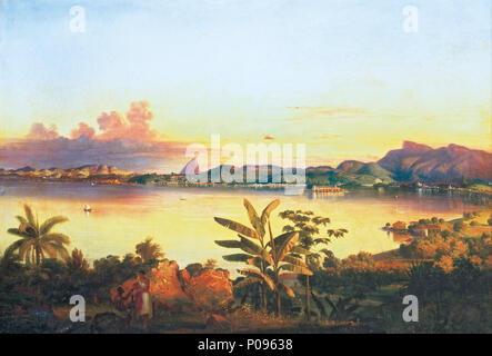 . Rio de Janeiro . 1844 277 Alessandro Ciccarelli - Rio de Janeiro - Google Art Project Foto Stock
