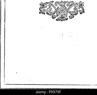 . Inglese: Fleuron dal libro: un racconto della vita della Signora Charlotte Charke, (più giovane figlia di Colley Cibber, Esq;) contenente, I. Un conto della sua nascita, istruzione e mad scherzi commessi nella sua gioventù. II. La sua venuta nella fase; successo c; e vari aneddoti teatrali. III. Il suo matrimonio con il Sig. Charks, e le sue conseguenze. IV. Le sue avventure in Mens Cloaths, andando dal nome del sig. Brown, ed essendo belov'd da una signora di grande fortuna, che aveva intenzione di sposarla. V. il suo essere Gentleman per un certo Peer. VI. Il suo inizio scorrimento - Player; con vari e surprizing vicis Foto Stock