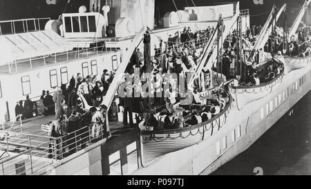 Pellicola originale titolo: Una notte da ricordare. Titolo italiano: Una notte da ricordare. Regista: ROY WARD BAKER. Anno: 1958. Credito: RANK / Album Foto Stock