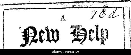 . Inglese: Fleuron dal libro: un nuovo aiuto per il accidence: con una prefazione, annunziando il metodo giusto di scuola-insegnamento. Serve invece di un vocabolario e comprendere tutto il business di Hool l'esame e terminazioni; destinati ad uso delle scuole. Da Giovanni Urmston, Philo-Paedag. Anthor del London Spelling-Book. 151 un nuovo aiuto alla accidence- con una prefazione, annunziando il metodo giusto di scuola-insegnamento Fleuron T113984-1 Foto Stock