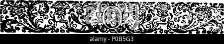 . Inglese: Fleuron dal libro: un piano del commercio in inglese. Essendo un compleat prospettiva del commercio di questa nazione, come pure la casa degli scambi come straniero. Umilmente offerti alla considerazione del re e del Parlamento. La seconda edizione. A cui viene aggiunto un allegato contenente una vista dell'aumento del commercio, non solo dell'Inghilterra, ma di tutte le nazioni commerciali di Europa dal momento che la pace con la Spagna. Il complesso contenente diverse proposte, interamente nuova, per ampliare e migliorare il nostro commercio e promuovere il consumo del nostro produce nei paesi con cui abbiamo finora non ha avuto alcun Foto Stock
