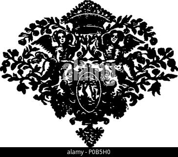 . Inglese: Fleuron dal libro: un piano del commercio in inglese. Essendo un compleat prospettiva del commercio di questa nazione, come pure la casa degli scambi come straniero. Umilmente offerti alla considerazione del re e del Parlamento. La seconda edizione. A cui viene aggiunto un allegato contenente una vista dell'aumento del commercio, non solo dell'Inghilterra, ma di tutte le nazioni commerciali di Europa dal momento che la pace con la Spagna. Il complesso contenente diverse proposte, interamente nuova, per ampliare e migliorare il nostro commercio e promuovere il consumo del nostro produce nei paesi con cui abbiamo finora non ha avuto alcun Foto Stock