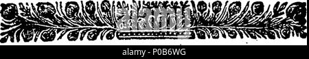 . Inglese: Fleuron dal libro: un poetico, una semplificazione sia in latino e inglese, del Reverendo Sig. Tutor Bentham della lettera di un giovane gentiluomo di Oxford. A cui si aggiungono alcune osservazioni sulla lettera di un collega di un collegio. Da l'autore della proposta, &c. 173 una poetica, una semplificazione sia in latino e inglese, del Reverendo Sig. Tutor Bentham della lettera di un giovane gentiluomo di Oxford Fleuron T101276-9 Foto Stock