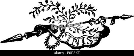 . Inglese: Fleuron dal libro: un appello all'opinione popolare contro il rapimento e l'omicidio; compreso un racconto della fine atroce procedimento Yarmouth; con le dichiarazioni, Hand-Bills, &c. pro e con. Da John Thelwall. 308 Un appello all'opinione popolare Fleuron T116817-6 Foto Stock