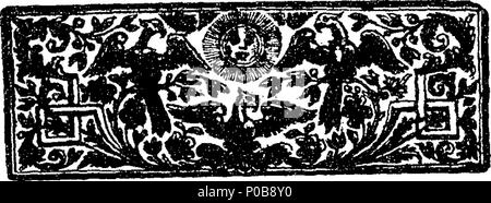. Inglese: Fleuron dal libro: un appello alla ragione e alla coscienza di tutti i veri inglesi: concernenti il loro scontento i pregiudizi e la fomenters di loro. Da un imparziale di mano. 308 Un appello alla ragione e alla coscienza di tutti i veri inglesi- concernenti il loro scontento i pregiudizi e la fomenters di loro Fleuron T183894-4 Foto Stock