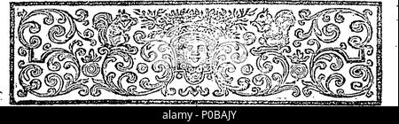. Inglese: Fleuron dal libro: una logica al libro di Common-Prayer della chiesa di Inghilterra. Dalla destra del Reverendo Padre in Dio Anthony Sparrow, fine Signore Vescovo di Norwich. 181 una logica al libro di Common-Prayer della chiesa di Inghilterra Fleuron T140949-56 Foto Stock