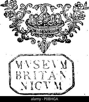 . Inglese: Fleuron dal libro: un appendice all'occasionale critico, in cui il commento che le prestazioni nella critica e verifiche mensili sono esaminati e gli autori di loro shewn ugualmente illiteral e illiberale. 309 Appendice al critico occasionali Fleuron T176510-3 Foto Stock