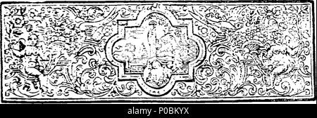 . Inglese: Fleuron dal libro: un'epistola dal re di Prussia, Monsieur Voltaire. Tradotto in inglese dal testo originale francese. 315 Epistola dal re di Prussia, Monsieur Voltaire Fleuron T092240-3 Foto Stock