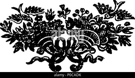 . Inglese: Fleuron dal libro: una lettera dal sig. Papa, al Dottor Arbuthnot. 315 una lettera dal sig. Papa, al Dottor Arbuthnot. Fleuron T005567-1 Foto Stock