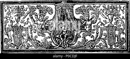 . Inglese: Fleuron dal libro: un sermone predicare'd all'anniversario-incontro dei figli del clero alla Cattedrale di San Paolo, il 13 di dicembre, 1722. Da Pawlet San Giovanni, D. D. Rettore di Yelden nel Bedfordshire. 192 un sermone predicare'd all'anniversario-incontro dei figli del clero a St Fleuron N022875-2 Foto Stock