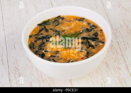 Kimchi coreano zuppa di cavolo Foto Stock