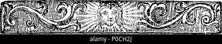 . Inglese: Fleuron dal libro: un trattatello sul gioco di quadriglia. Annunziando la probabilità di vincere o perdere la maggior parte dei giochi che sono comunemente svolto; o chiamando un re o giocando Sans prendre. A cui si aggiungono le leggi del gioco. Da Edmond Hoyle, Gent. 204 un trattatello sul gioco di quadriglie Fleuron T179916-20 Foto Stock