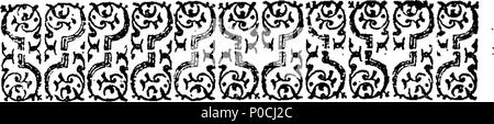 . Inglese: Fleuron dal libro: un piccolo errore; o un drubing per un doppiaggio. Con una epistola postscript dedicatario, nel modo di D-CT-r B-r-tt. Dal legno-uomo in Essex-Street. 206 un piccolo errore; o un drubing per un doppiaggio Fleuron T117538-3 Foto Stock