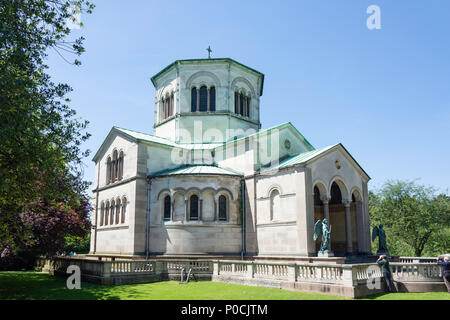 Cappella del giardino, Frogmore House e giardini, Home Park, Windsor, Berkshire, Inghilterra, Regno Unito Foto Stock