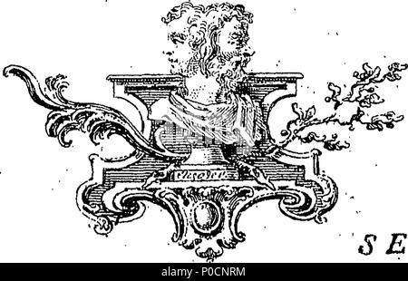 . Inglese: Fleuron dal libro: un'indagine sulla vita e gli scritti di Omero. 314 Un'indagine sulla vita e gli scritti di Omero. Fleuron T070410-10 Foto Stock