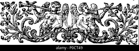 . Inglese: Fleuron dal libro: un serio discorso al Consiglio comune della città di Londra, relativo alla elezione dei rappresentanti della città in Parlamento. Da un comune Council-Man. 190 un serio discorso al Consiglio comune della città di Londra, relativo alla elezione dei rappresentanti della città in Parlamento Fleuron T223261-2 Foto Stock