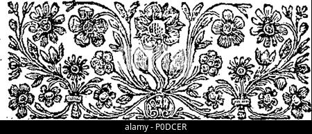 . Inglese: Fleuron dal libro: una spia sulla madre mezzanotte: o, i Templar Metamorphos'd. Essendo un giacente in conversazione. Con una curiosa avventura. In una lettera di un giovane gentiluomo nel paese, al suo amico in città. 209 a spiare la madre mezzanotte- o, i Templar Metamorphos'd Fleuron T160300-2 Foto Stock