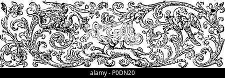 . Inglese: Fleuron dal libro: una traduzione di Tully de oratore. Di G.P. 224 una traduzione di Tully de oratore. Di G.P. Fleuron T138403-3 Foto Stock