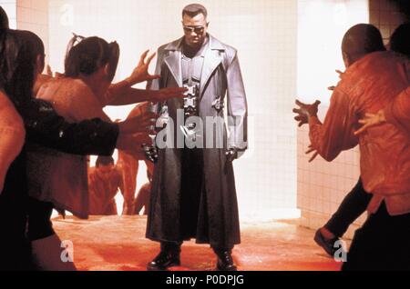 Pellicola originale titolo: blade. Titolo inglese: blade. Regista: STEPHEN NORRINGTON. Anno: 1998. Stelle: Wesley Snipes. Credito: New Line Cinema / Album Foto Stock