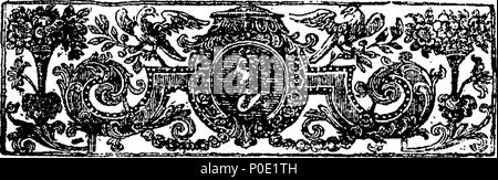 . Inglese: Fleuron dal libro: una convalida di alcune verità di naturale e la religione rivelata: in risposta al falso ragionamento del sig. James Foster, su vari argomenti; vale a dire Su misteri. Alla luce della natura, o ragione. Sui miracoli. Regole di interpretazione della Sacra Scrittura. In eresia. Su scisma. Sull'immagine di Dio nell uomo. Di rigenerazione. Su Dio, non conosce delle persone. Su Dio e non un arbitrario essendo. Di giustificazione. Sulla mediazione di Cristo. A cui si aggiunge un dialogo tra un, calvinista un Socinian, un Arminian, un Baxterian, e un deista. In cui il capo di argomenti per il suppor Foto Stock