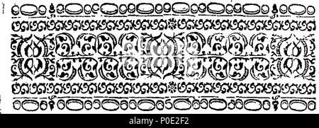 . Inglese: Fleuron dal libro: una convalida della tappa inglese, esemplificato nel Cato del sig. Addison. In una lettera a un nobile. Dal Sig. Sewell. 245 una convalida della tappa inglese, esemplificato nel Cato del sig. Addison Fleuron T067588-4 Foto Stock