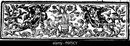 . Inglese: Fleuron dal libro: un trattato sul funzionamento elevato per la pietra con XVII. rame-piastre. Da William Cheselden chirurgo di San Thomas Hospital di Southwark, e F. R. S. 236 un trattato sul funzionamento elevato per la pietra con XVII Fleuron T061951-2 Foto Stock